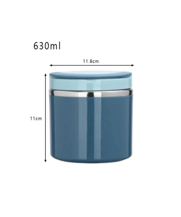 Lunch box isotherme blue 630ml